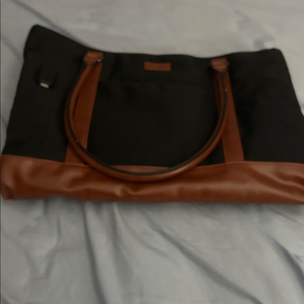 Black and Brown Tote Bag